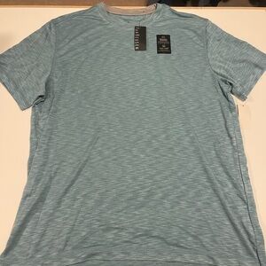 Van Heusen Men's Light Blue Short Sleeve Tee